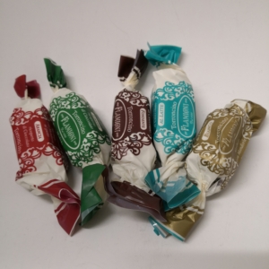 Weiche Torroncini (Mandel-Nougat)gemischt (Sack à 10 Stk.)