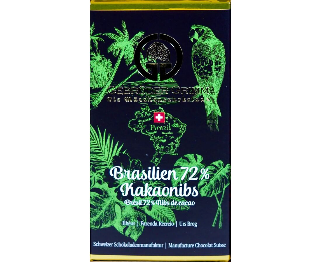 Brasilien 72% Kakaonibs