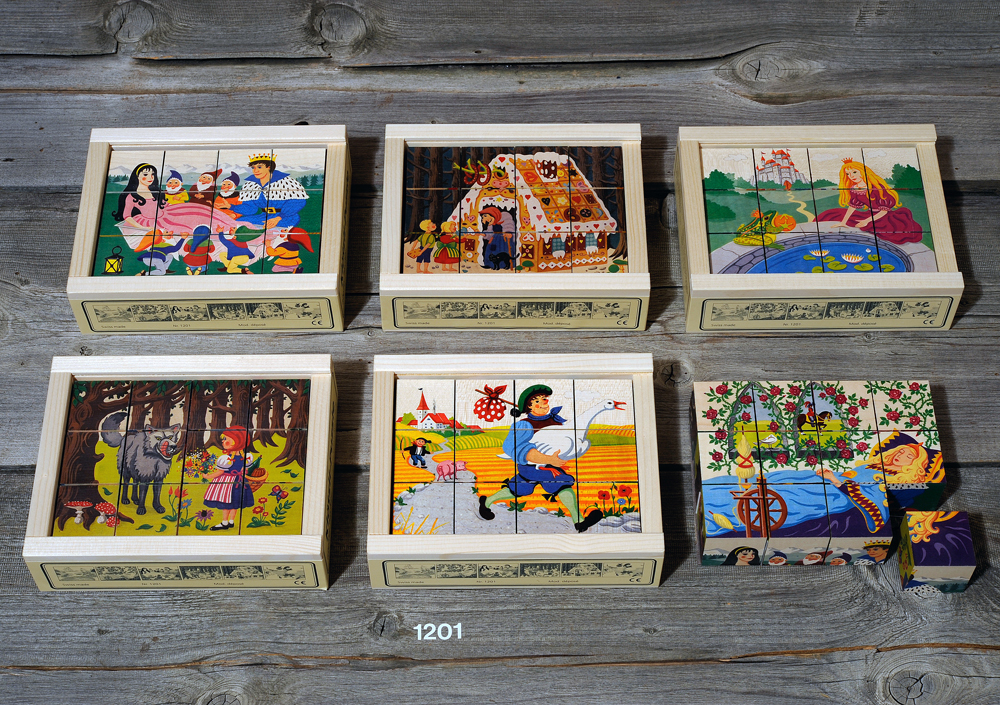 Würfelpuzzle, Märchen