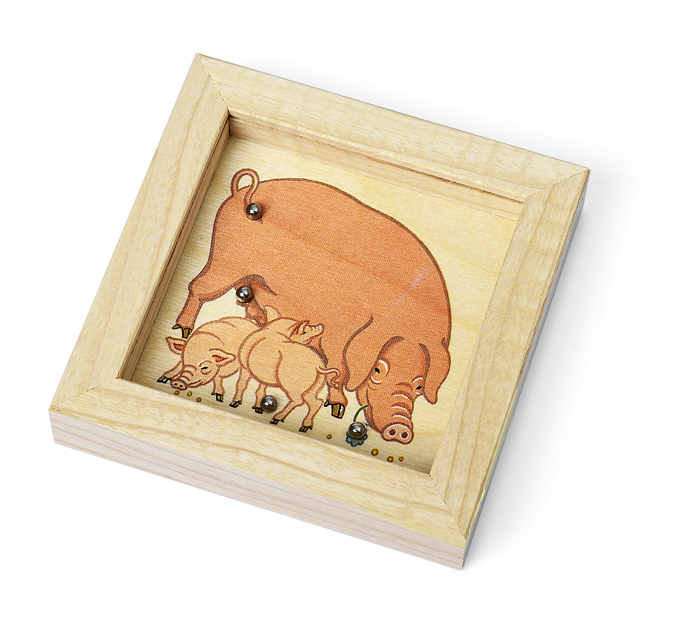 Geduldspiel, Bauernhoftiere