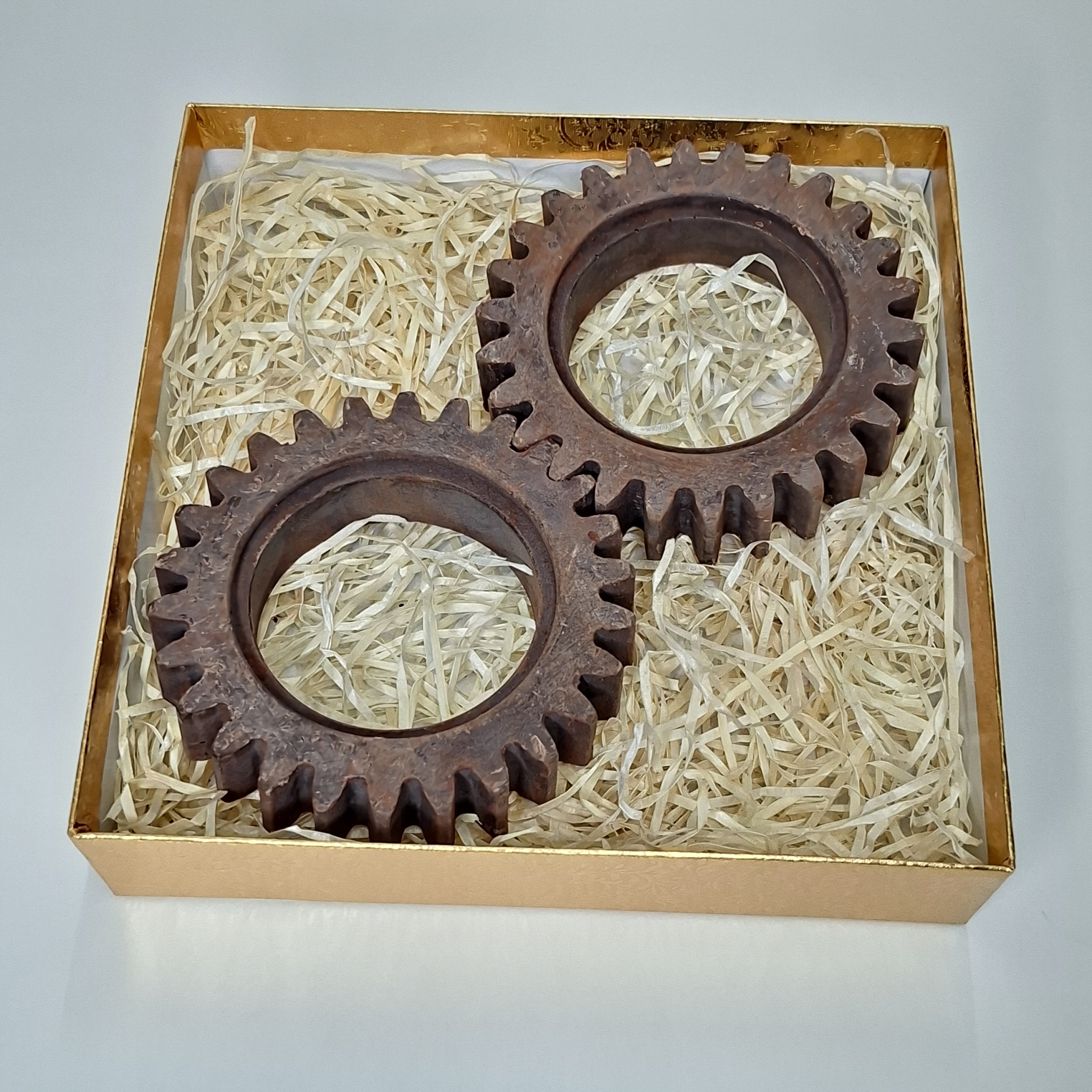 2xGetriebe aus Schokolade
