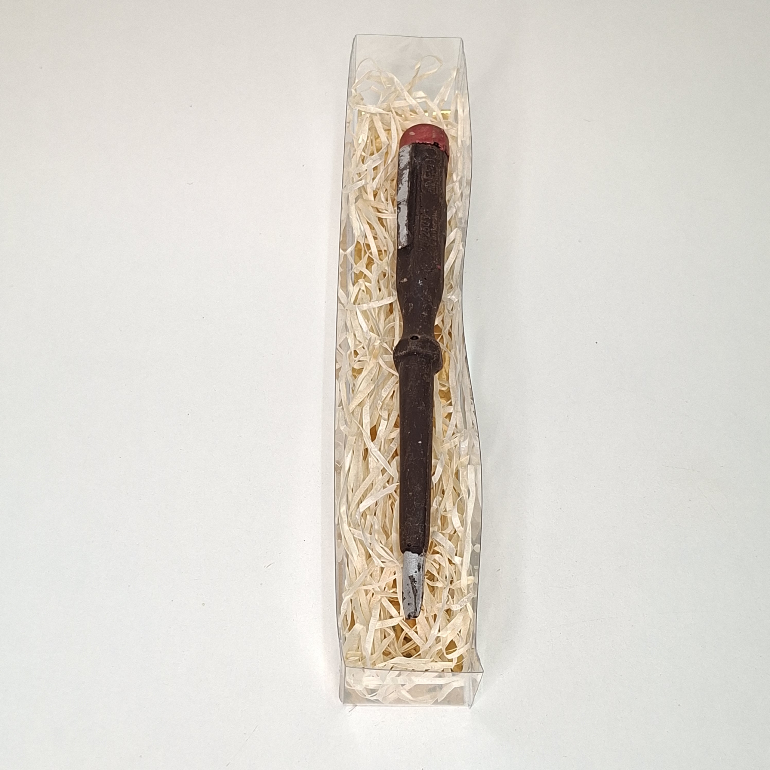 Schraubenzieher gross aus Schokolade